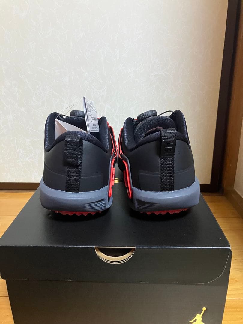 NIKE ゴルフ　ジョーダン　エア　レブ　26cm ブラック　インフラレッド