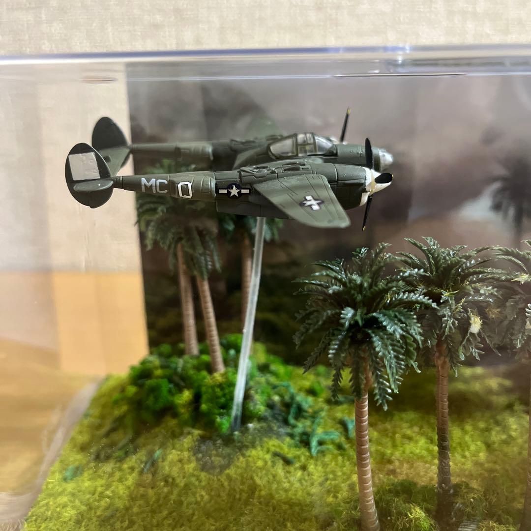 山本五十六乗機撃墜ジオラマ　1/144