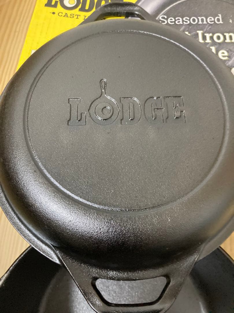 新品　ロッジ ダブルダッチオーヴン L8DD3　キャンプ　スキレット