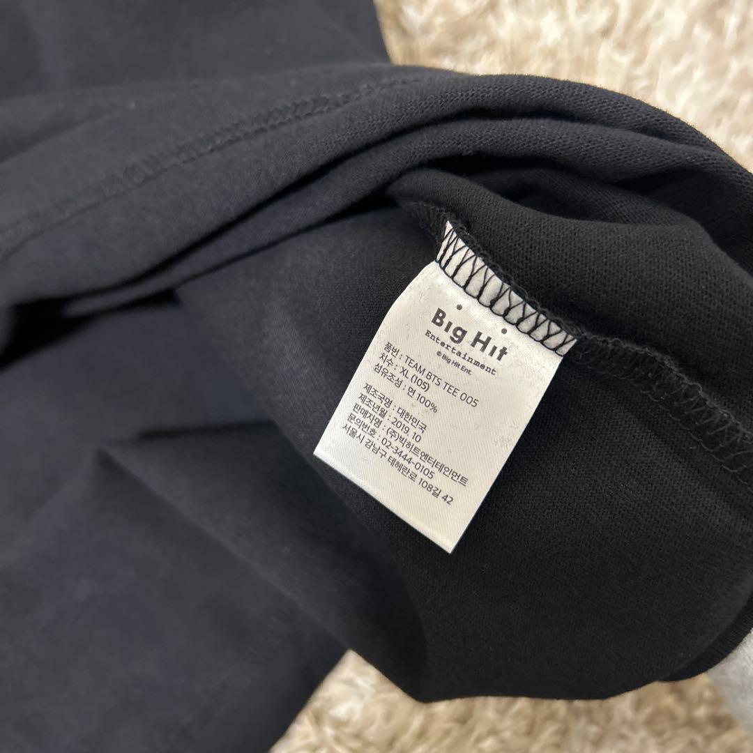 BTS ジンteam bts tシャツ XLサイズ