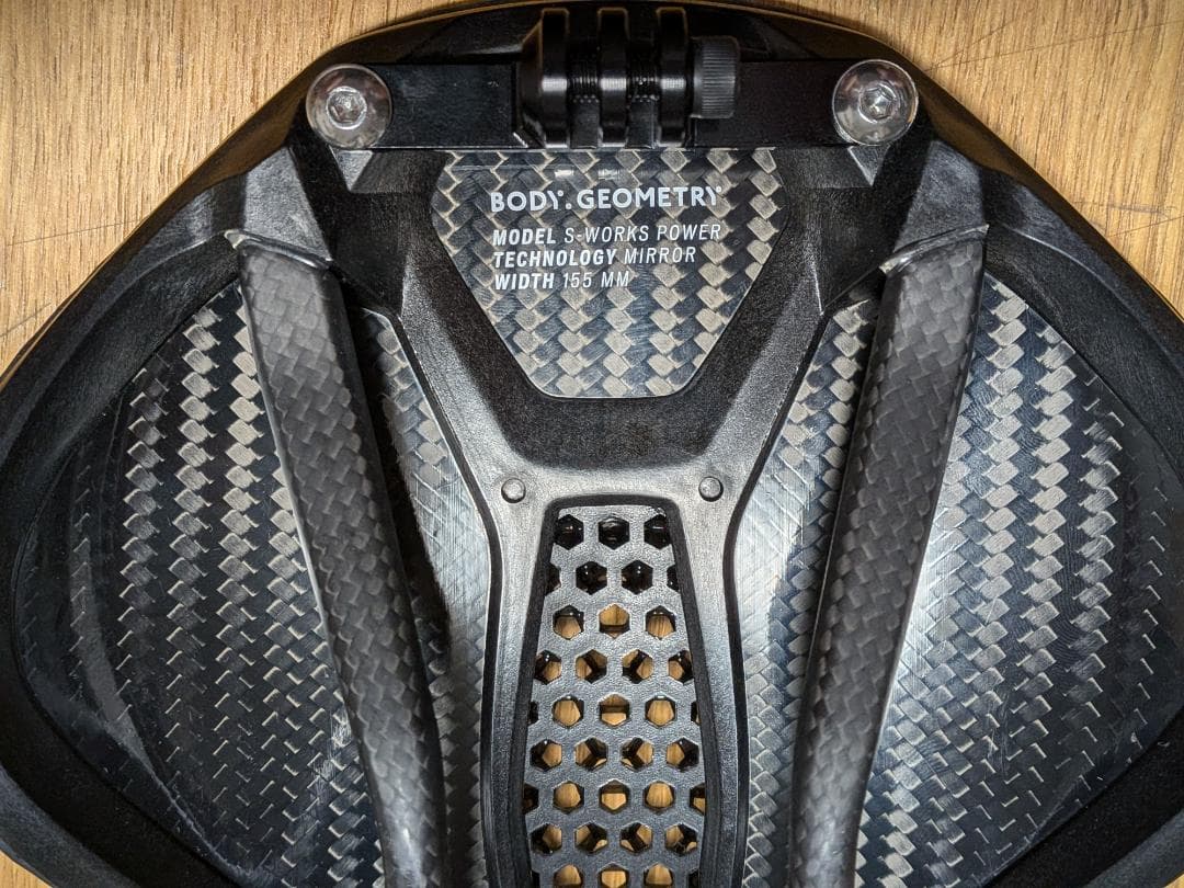 S-Works Power MIRROR 155mm カーボンレール