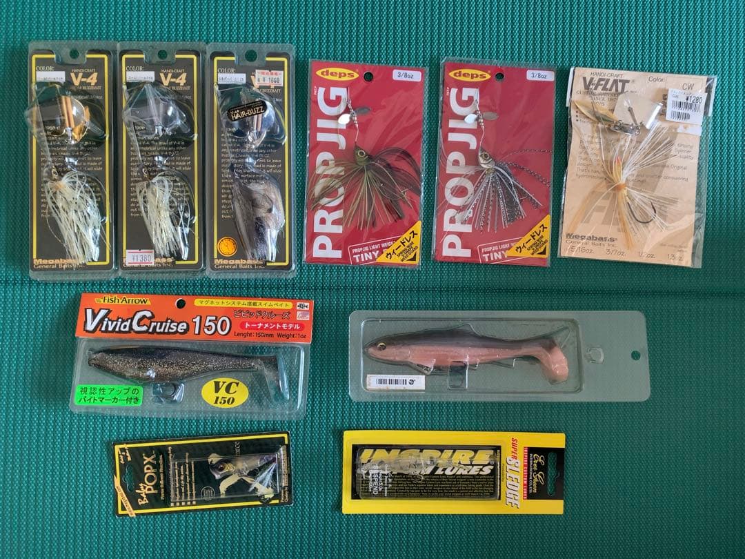 新品他 77点セット ルアー メガバス レイドジャパン ゲーリー デプス他