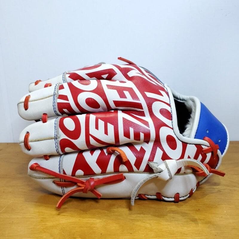 アディダス クレイジーパターン 限定トリコロールカラー 内野用 軟式グローブ