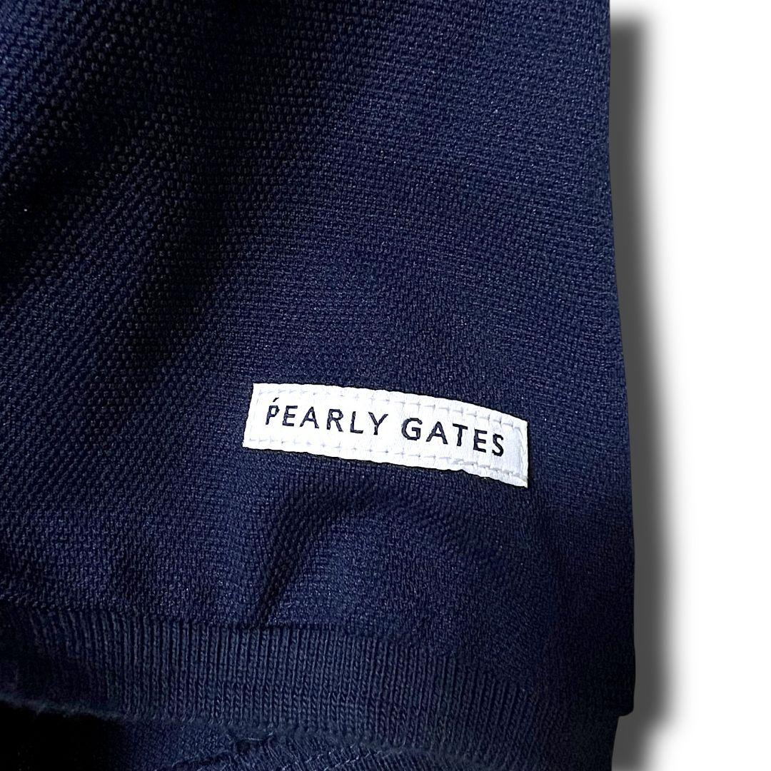 PEARLY GATES 半袖ポロシャツ ロゴ刺繍 サイズ0 新品タグ付 日本製