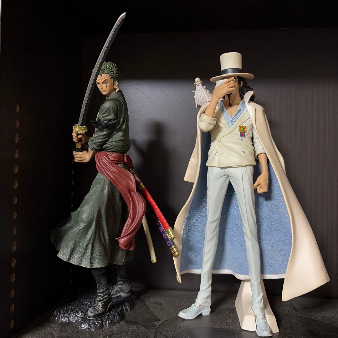 4体set ONE PIECE造形師×写真家ゾロ チョッパー ルッチ ボンクレー