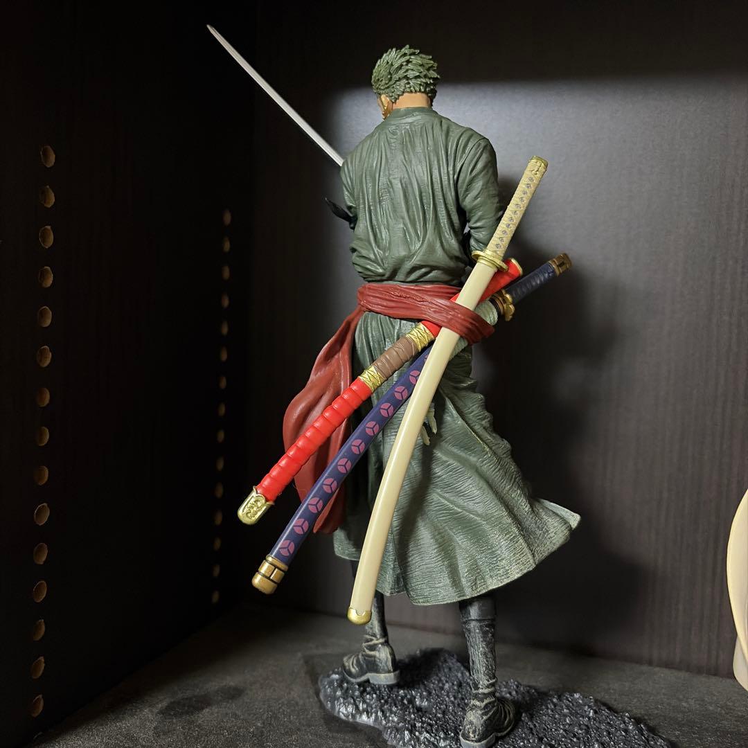 4体set ONE PIECE造形師×写真家ゾロ チョッパー ルッチ ボンクレー