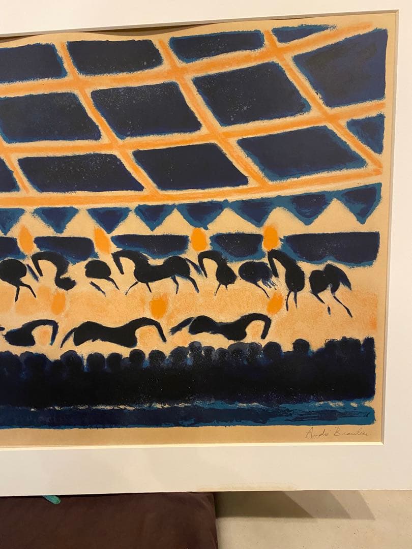 André Braillard シルクスクリーン 版画