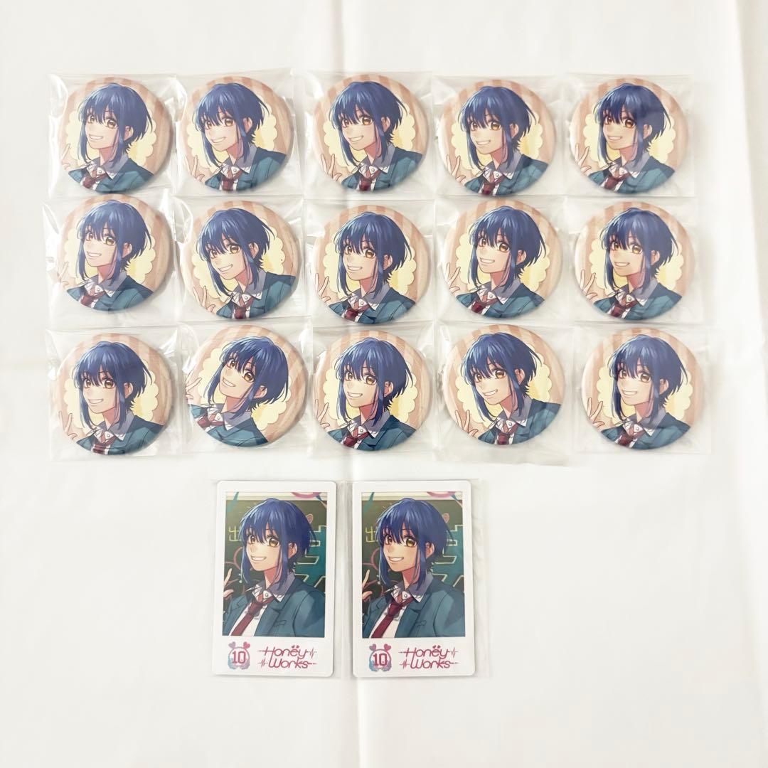 HoneyWorks 扇野りょう 缶バッジ チェキ