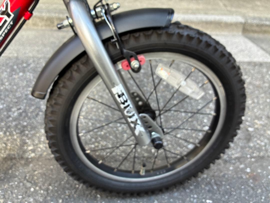 子供用BMXスタイル自転車 デューリー レッド 16インチ