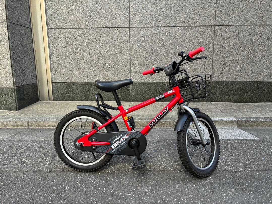 子供用BMXスタイル自転車 デューリー レッド 16インチ