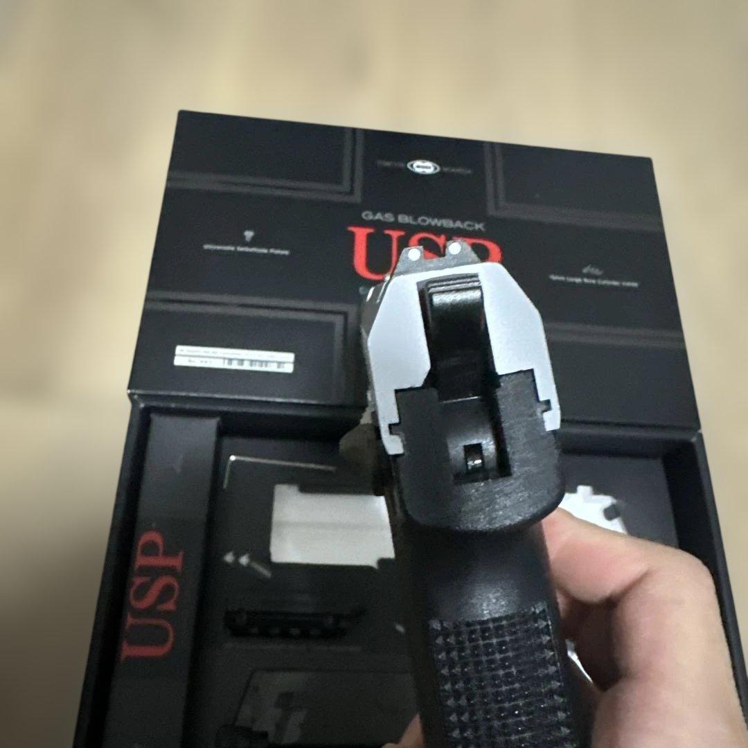 東京マルイ USP SG-09R風 ガスブロ エアガン バイオハザード RE4