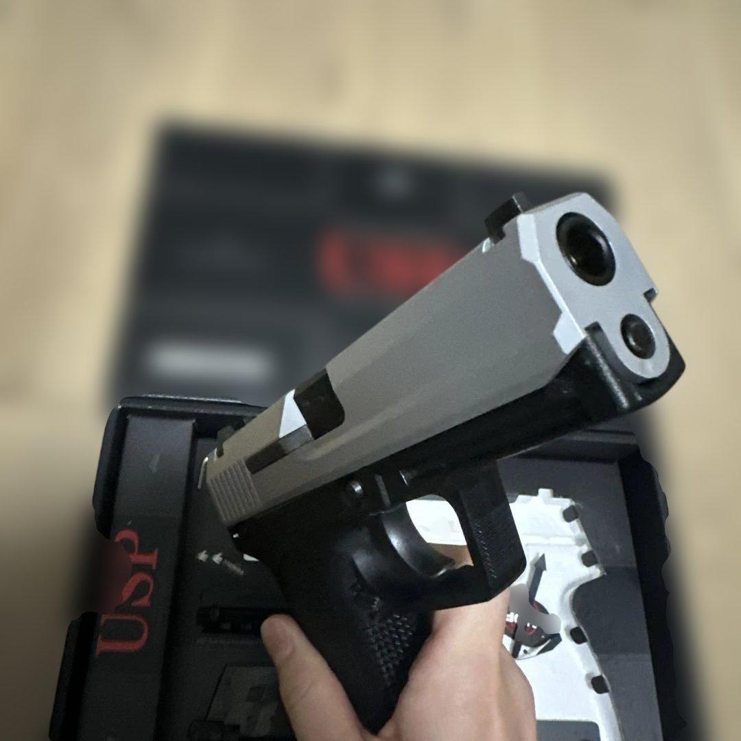東京マルイ USP SG-09R風 ガスブロ エアガン バイオハザード RE4