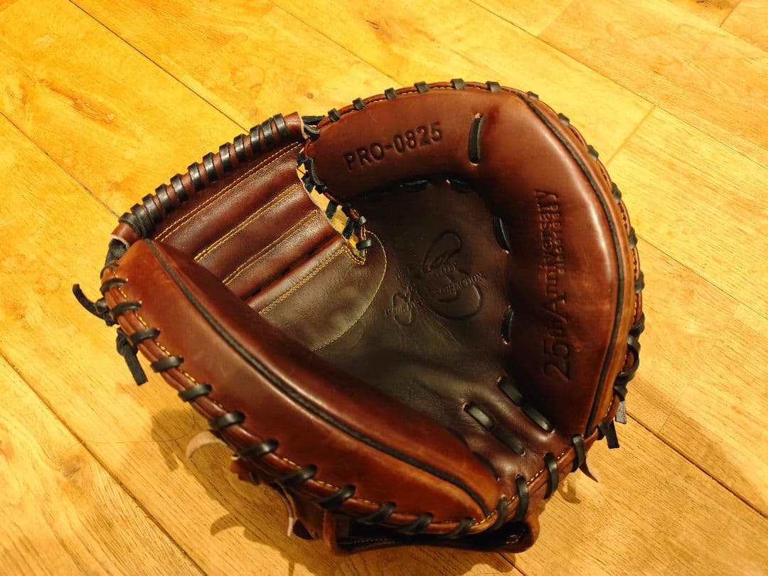 ハタケヤマ　HATAKEYAMA キャッチャーミット　試合での使用ナシ