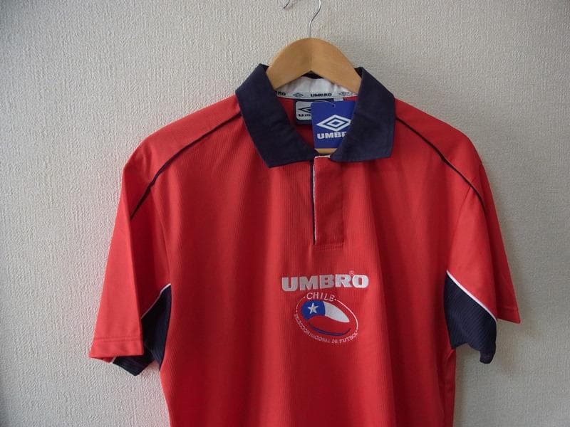 アンブロ 99/00（H）サッカー チリ代表 オーセンティック ユニフォーム M