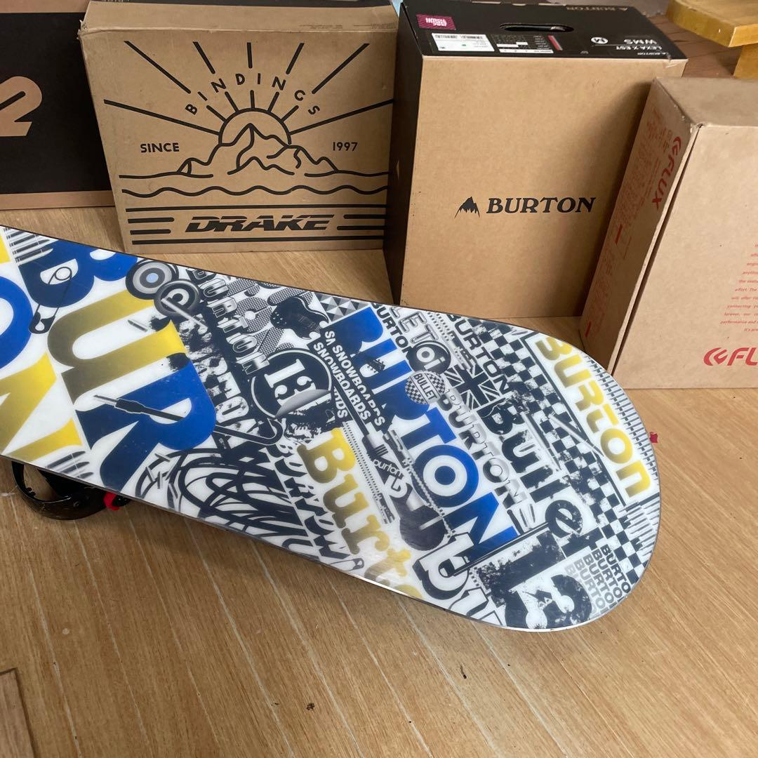 BURTON　バートンスノーボードセット　BULLET154㎝　バインディング付