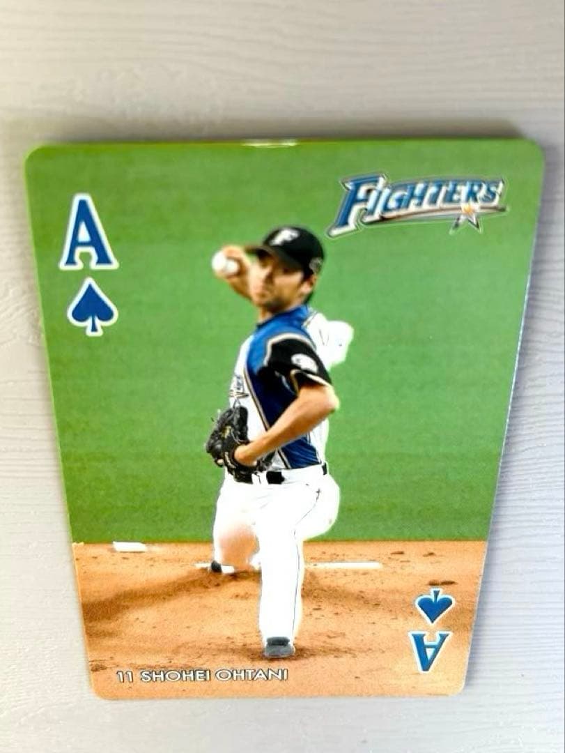 【貴重】大谷翔平（Ａ♠️ ）ファイターズファン感謝祭来場者限定特典トランプ非売品