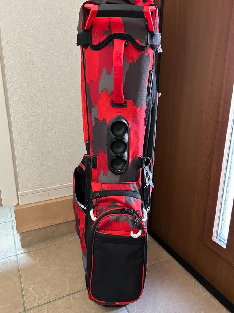 OGIO 軽量キャディバッグ レッド/グレー/ブラック カモ