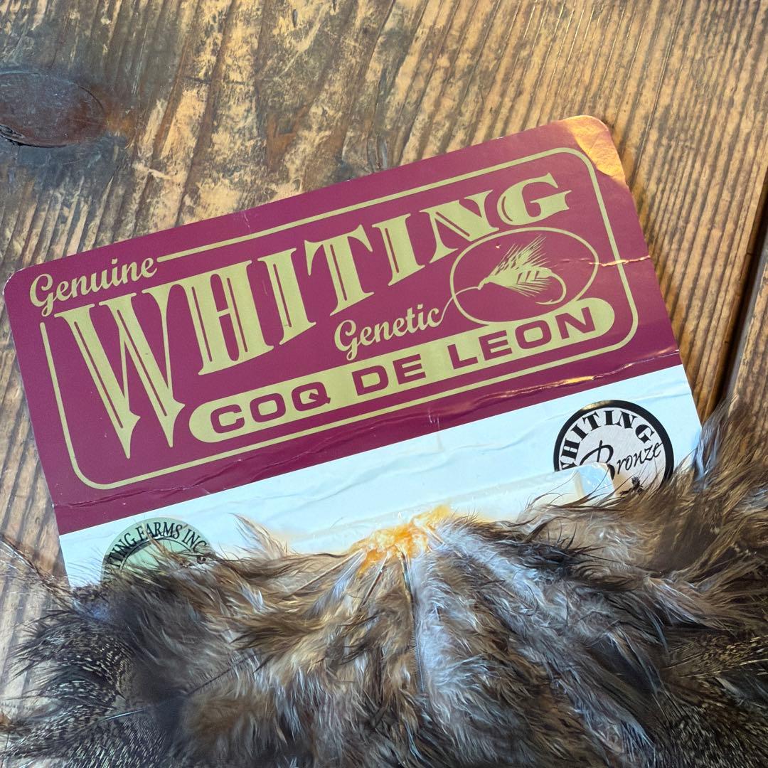 ルアー・フライ Whiting Coq de Leon Bronze Medium