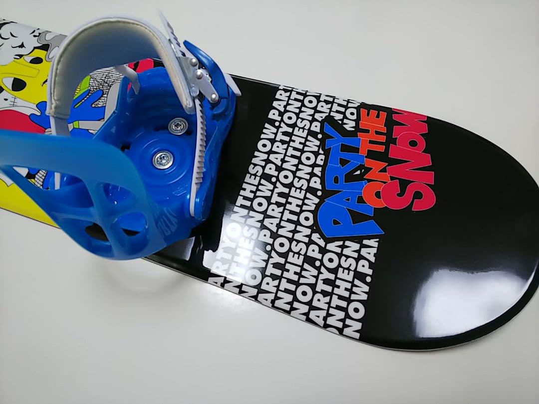 【未使用】 ヒマラヤ ＳＬＱ スノーボード ビンディングセット 110cm 板