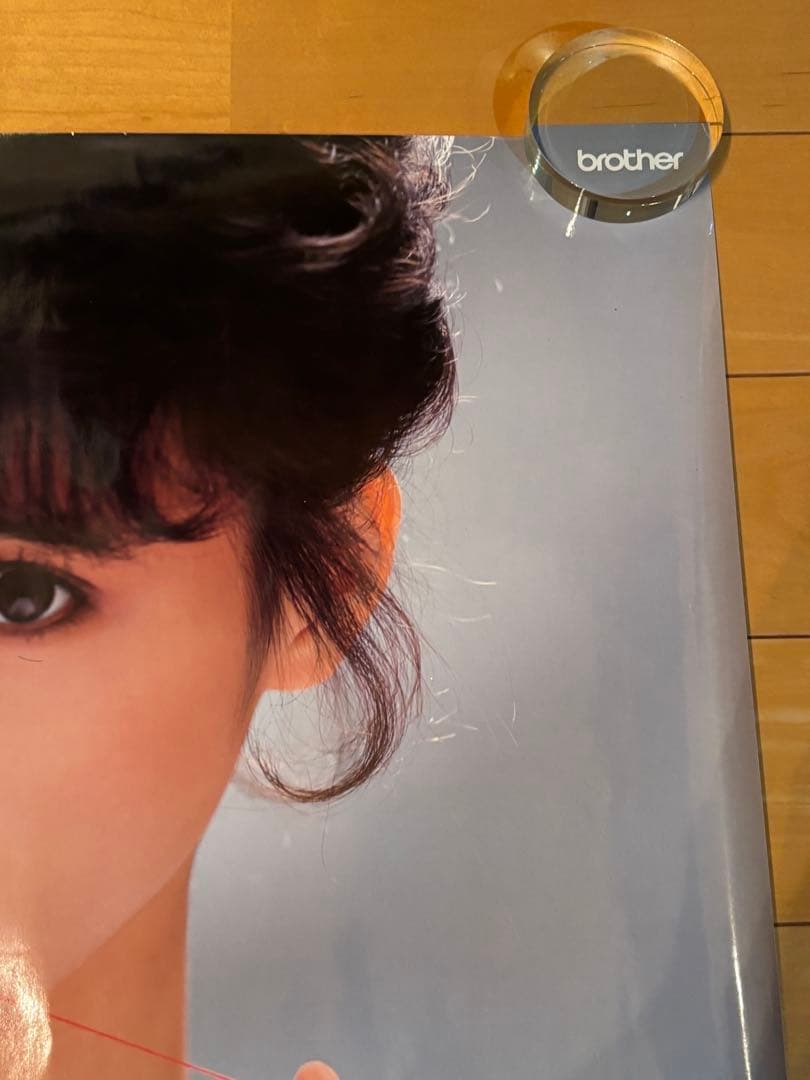 松田聖子ポスター　ブラザーミシン