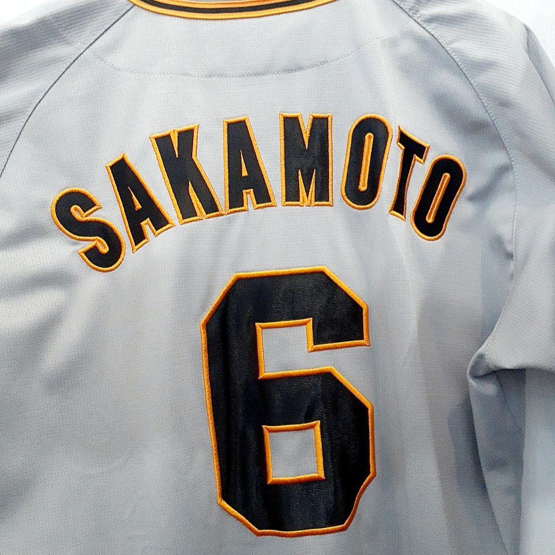 坂本勇人　ユニフォーム　読売ジャイアンツ　読売巨人軍　グレー　ビジター　ミズノ