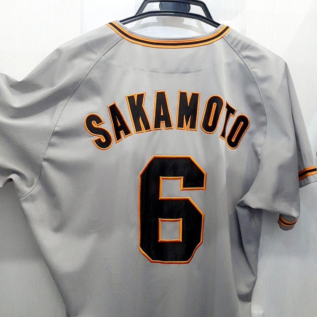 坂本勇人　ユニフォーム　読売ジャイアンツ　読売巨人軍　グレー　ビジター　ミズノ