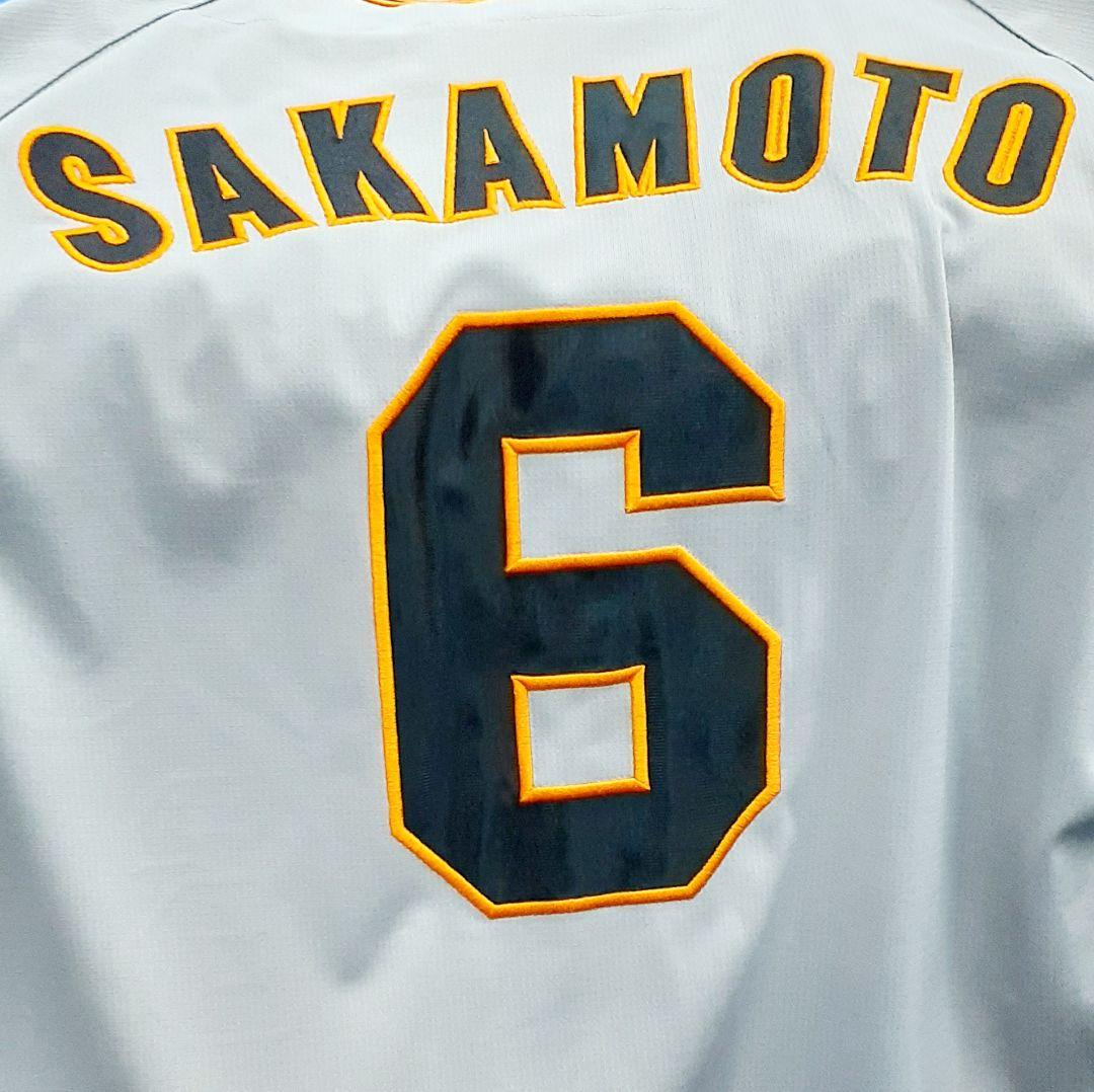 坂本勇人　ユニフォーム　読売ジャイアンツ　読売巨人軍　グレー　ビジター　ミズノ