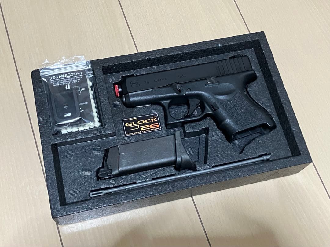 東京マルイ グロック26 ガスガン　美品