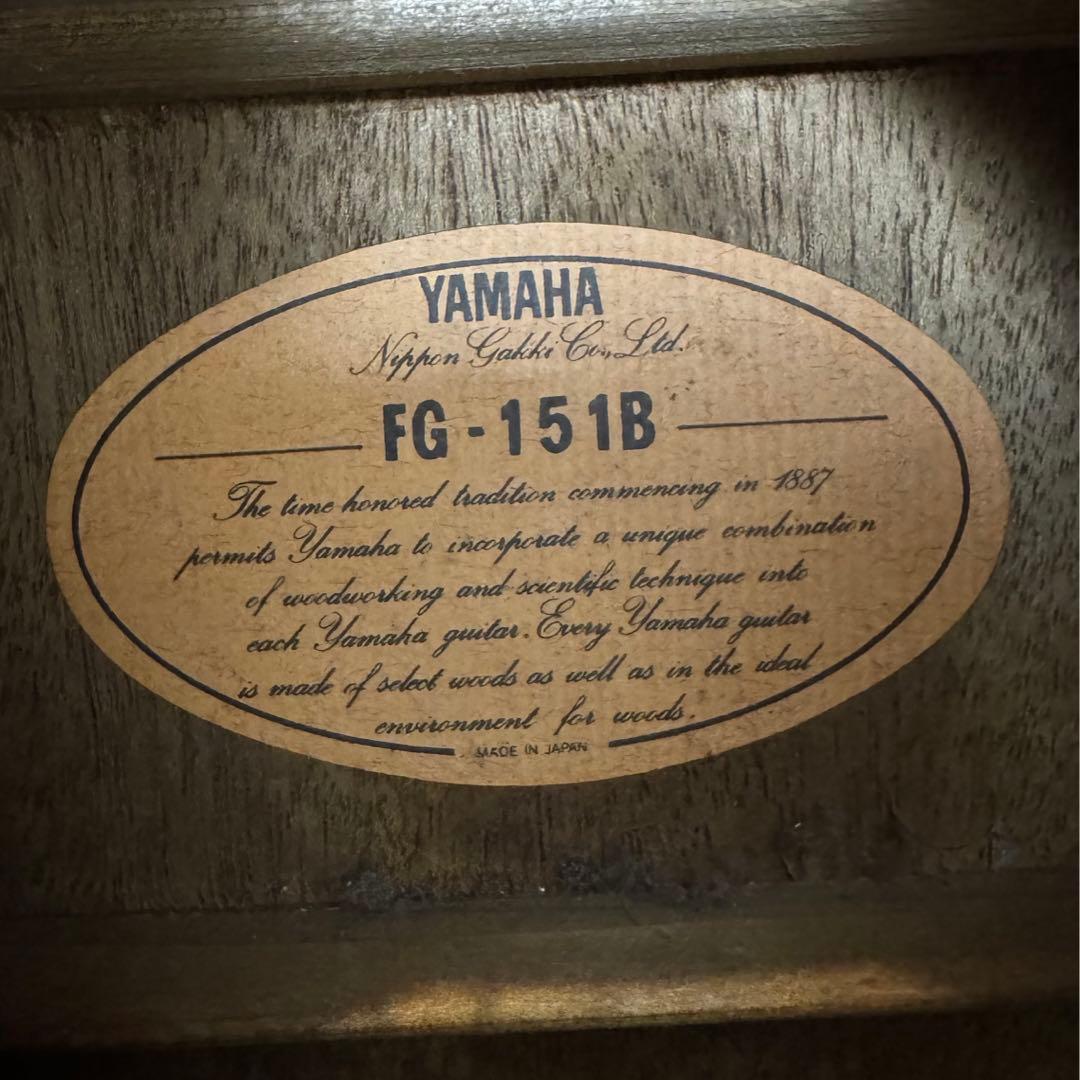 YAMAHA FG-151B アコースティックギター ヤマハ♪