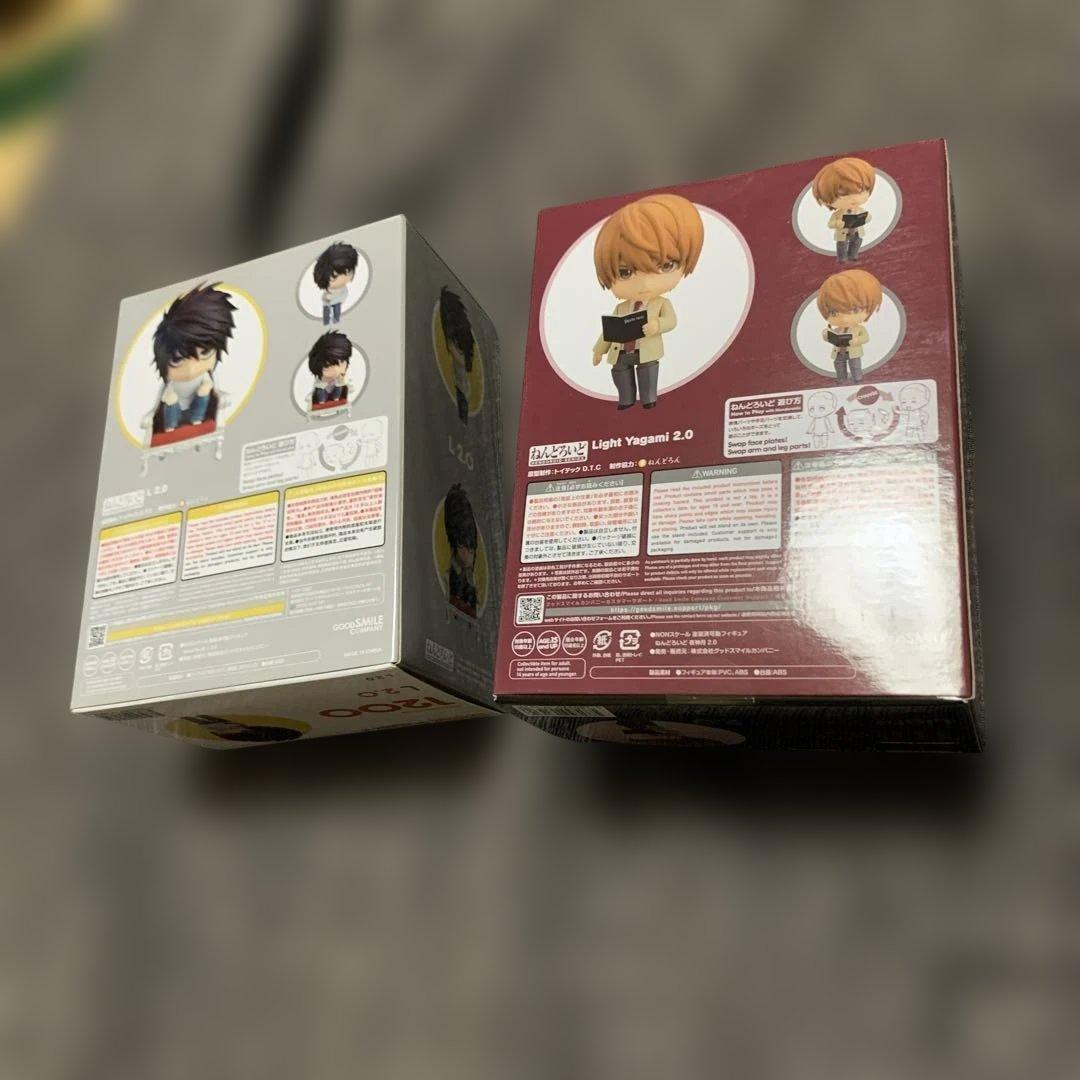 Light Yagami 2.0 デスノート八神月　キラ　L 2体セット未開封