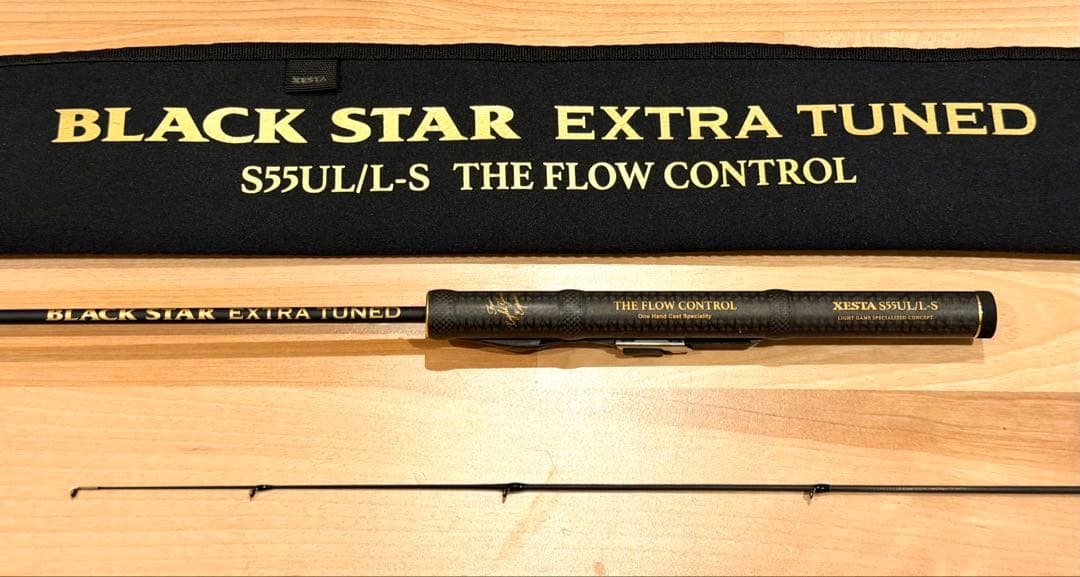 ゼスタ　ブラックスター S55UL/L-S THE FLOW CONTROL