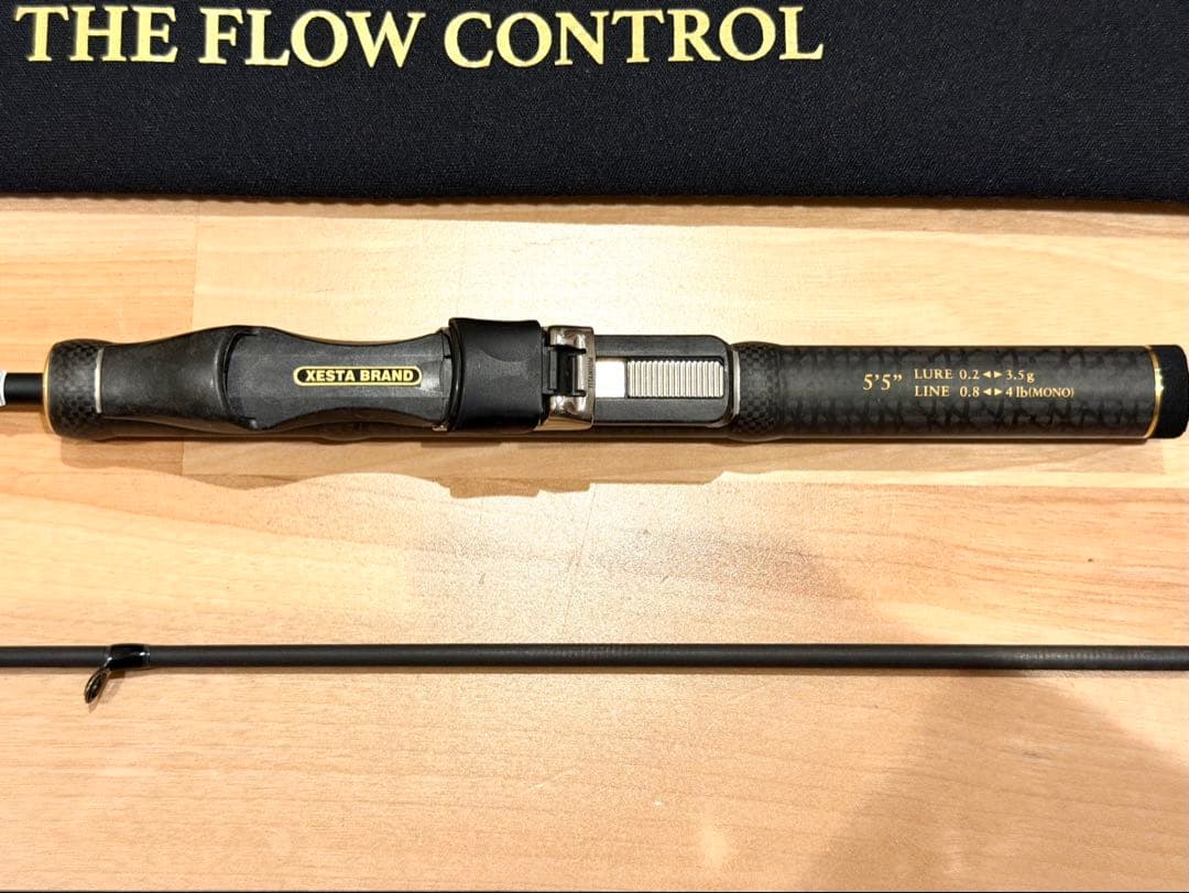 ゼスタ　ブラックスター S55UL/L-S THE FLOW CONTROL