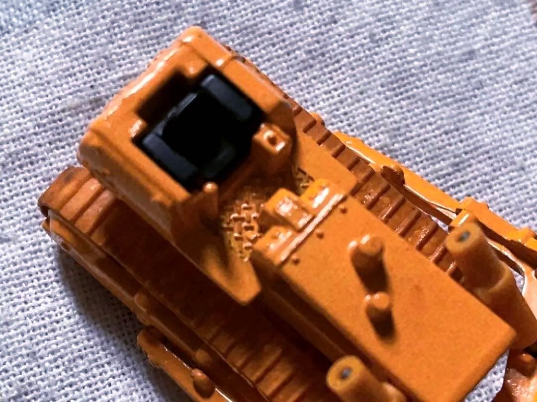 未使用品 超ヴィンテージ トミカ 黒箱 コマツ D65A ブルドーザー