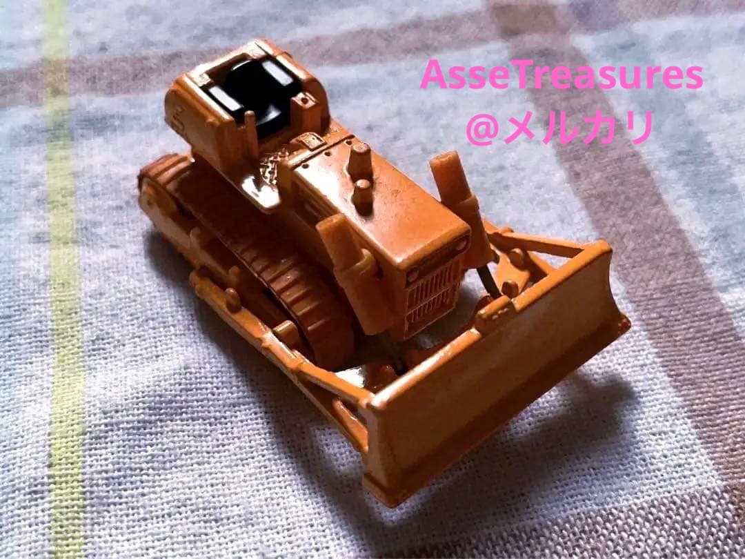 未使用品 超ヴィンテージ トミカ 黒箱 コマツ D65A ブルドーザー
