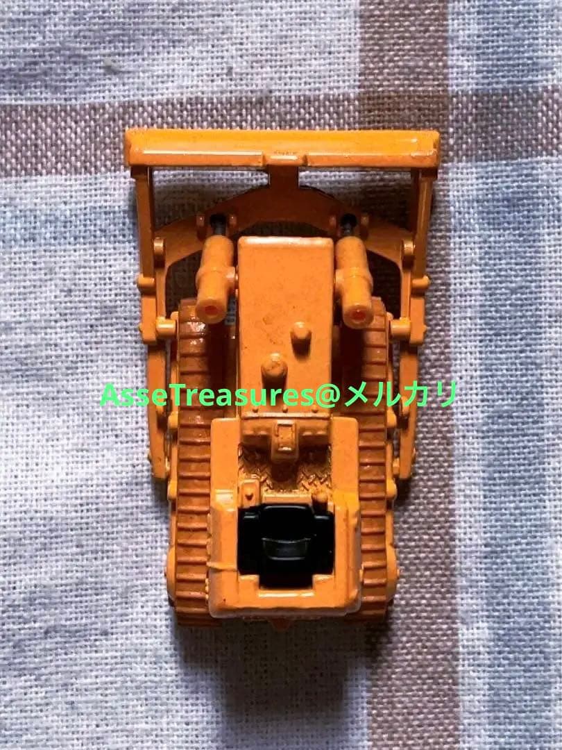 未使用品 超ヴィンテージ トミカ 黒箱 コマツ D65A ブルドーザー