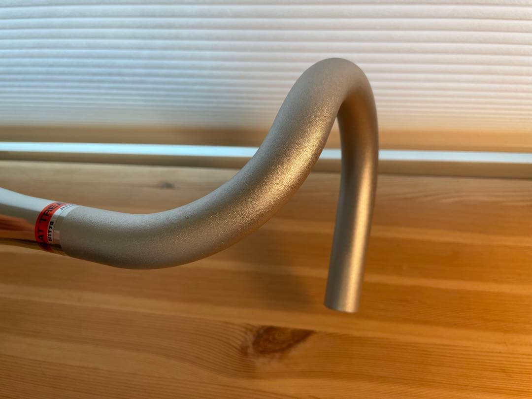 Nitto b105aa ssbドロップハンドル シルバー 31.8 440mm