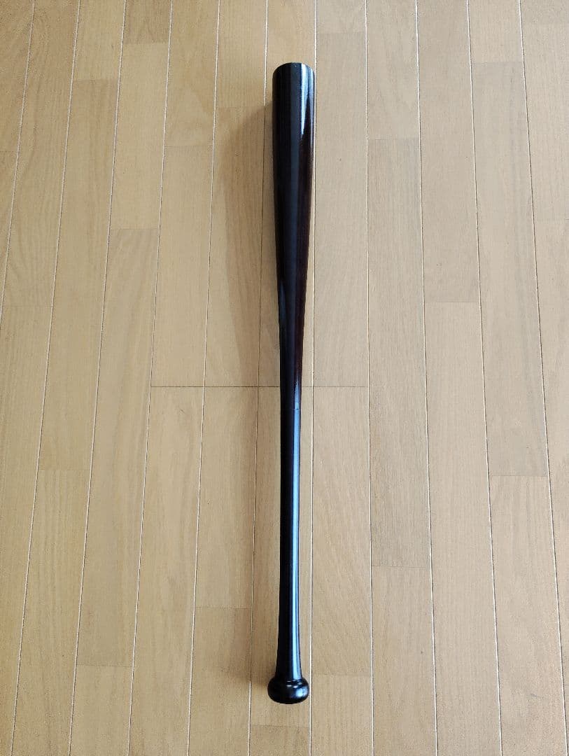 【新品】硬式野球用木製バット BFJマーク入り　ダークブラウン