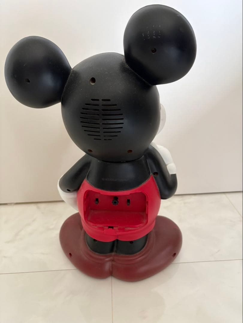 ミッキーマウス 立体時計　目覚まし時計　ミッキー　ディズニー　時計　Disney