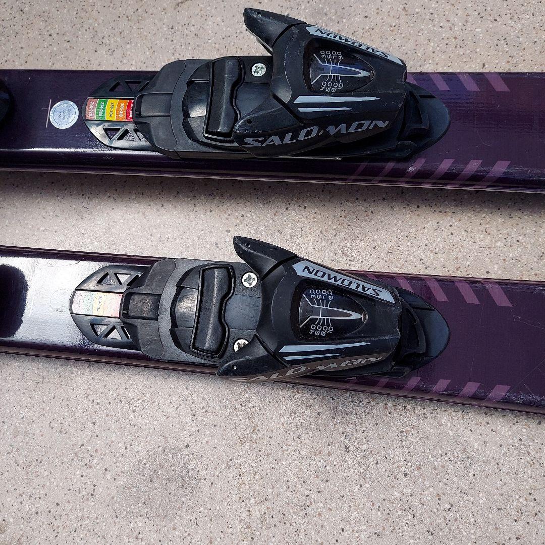 SALOMON SX 165cmスキー板 ビンディング付き
