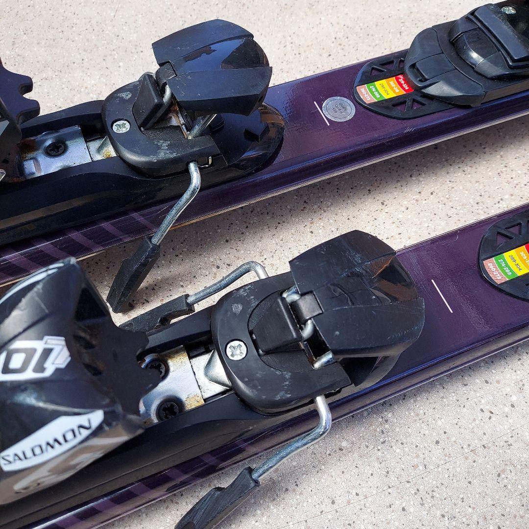 SALOMON SX 165cmスキー板 ビンディング付き