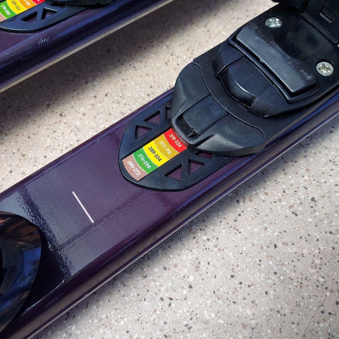 SALOMON SX 165cmスキー板 ビンディング付き