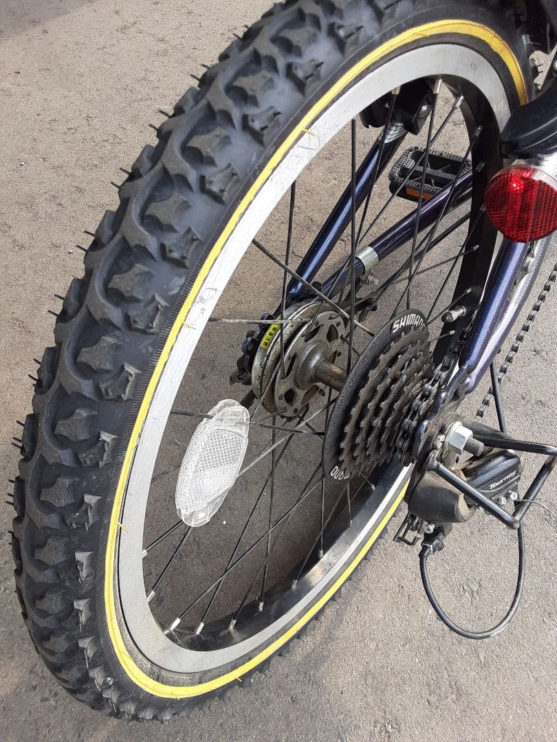 キッズ ネイビー　20インチ　札幌 自転車 マウンテンバイク　ブリジストン