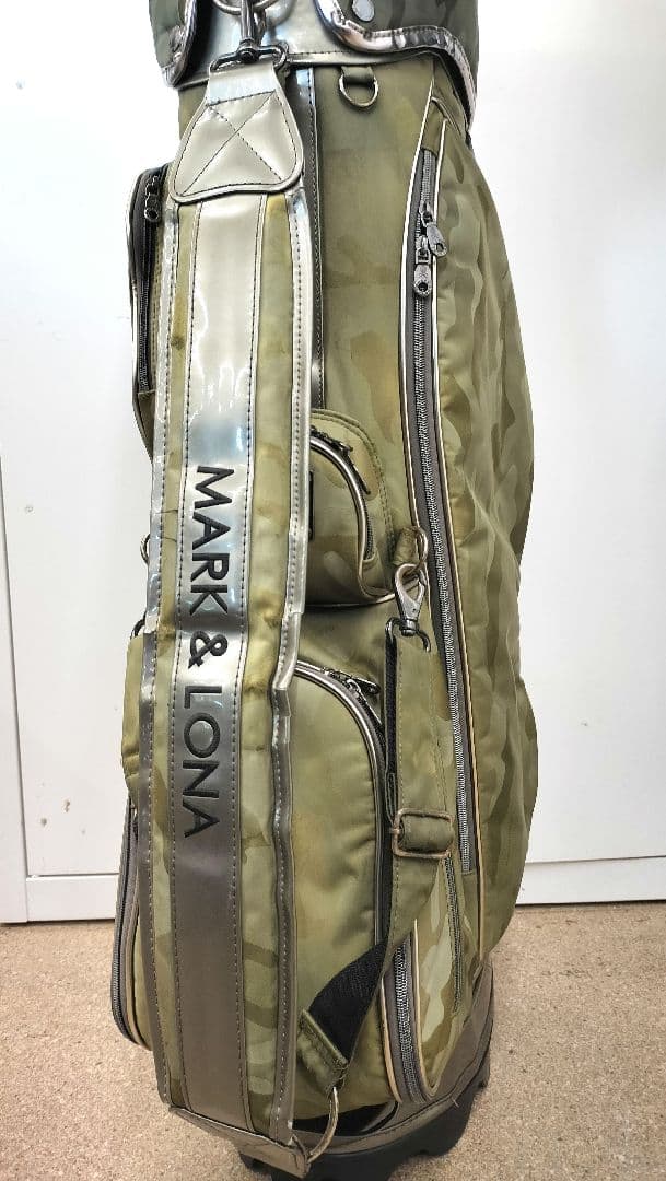 MARIK & LONA カモフラージュ キャディバッグ