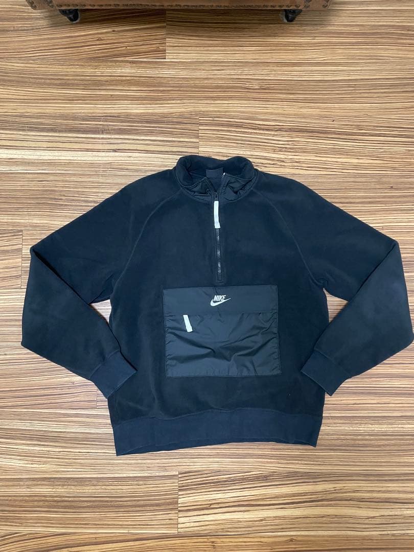 Nike フリース3点セット プルオーバーパーカー ハーフジップ ジョガーパンツ