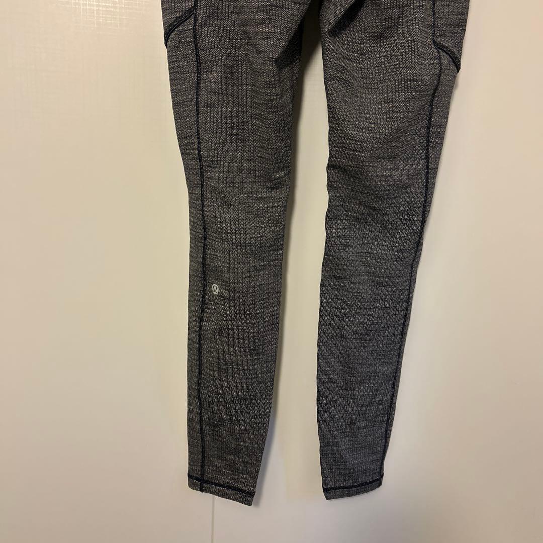 ルルレモン レギンス Size 8 サイドポケット付 ヨガ ランニング　中古