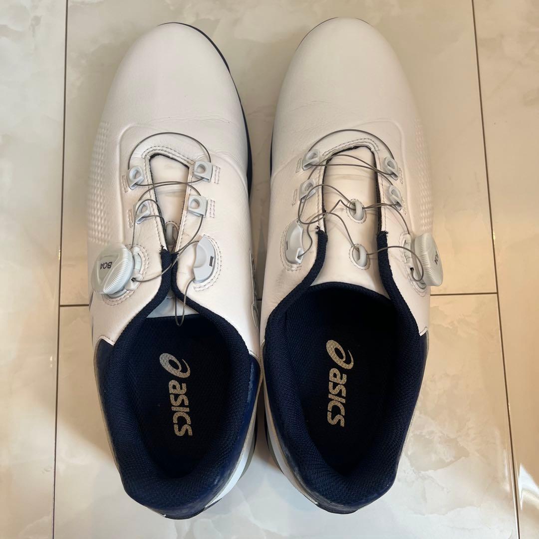 超美品★asics ゴルフシューズ　27.5cm