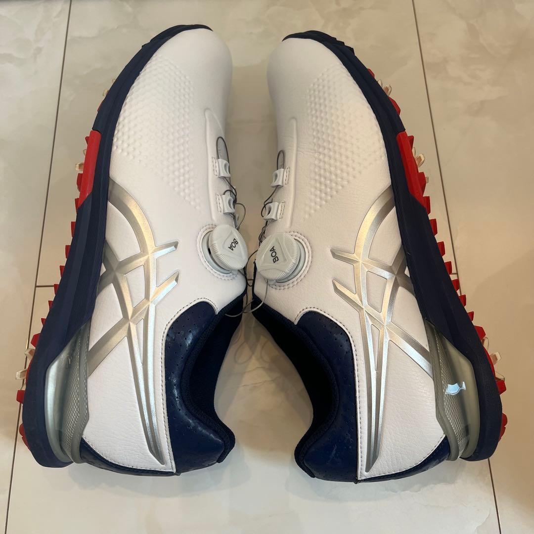 超美品★asics ゴルフシューズ　27.5cm