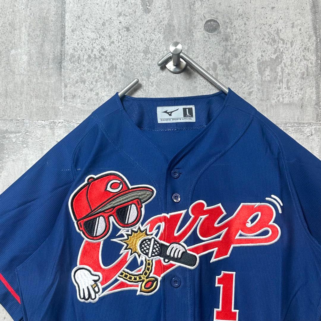 ⭐️極美品⭐️Carp 広島東洋カープ　ドッカン限定ユニフォーム　鈴木誠也　サイズL