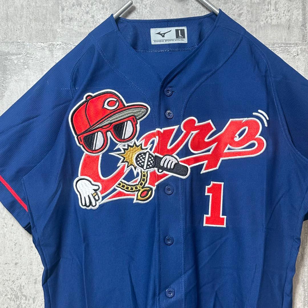 ⭐️極美品⭐️Carp 広島東洋カープ　ドッカン限定ユニフォーム　鈴木誠也　サイズL