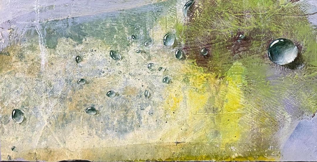 極小の油絵ミニアチュール、サイズはタバコ2〜3個分